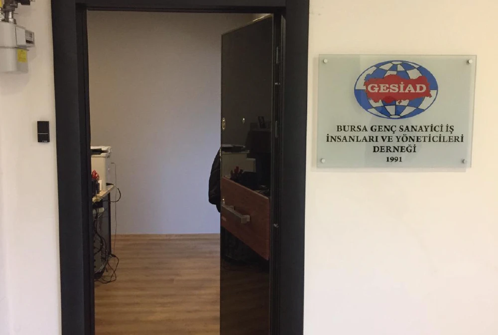 Ofis Kapı Tabelası